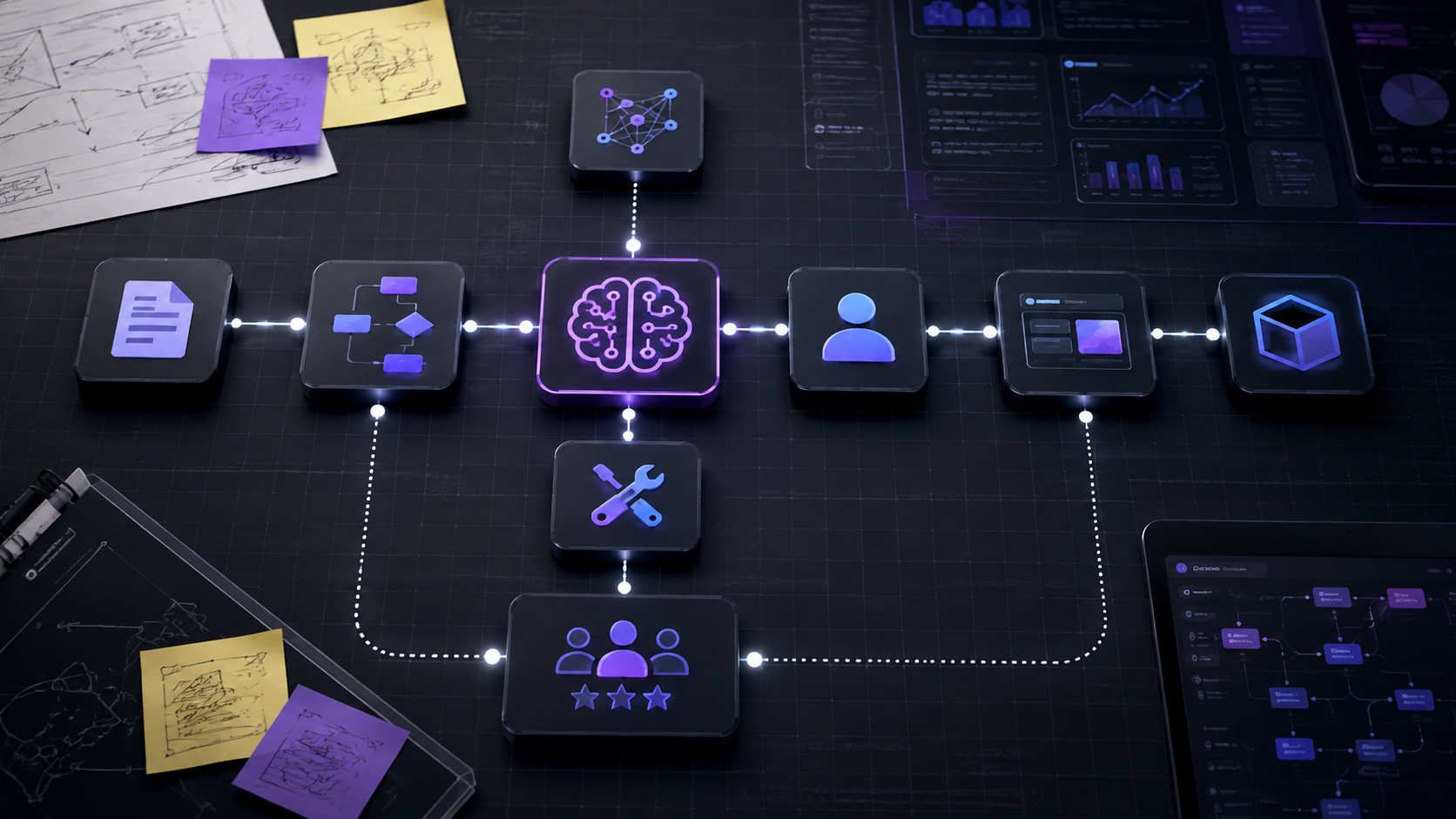 AI Workflow Prototypes concept
