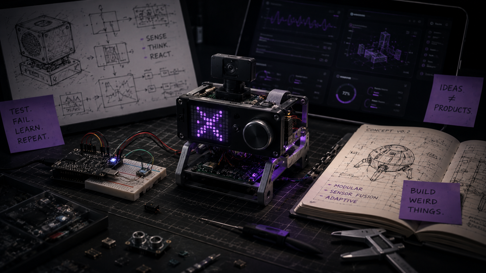 Emerging Technology Experiments concept
