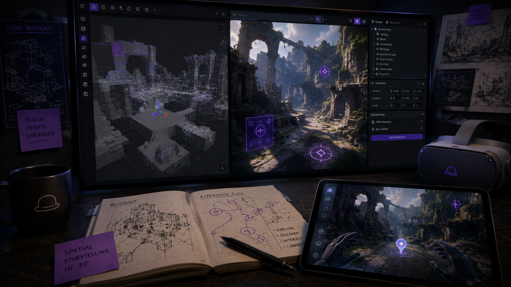 Spatial + XR concept